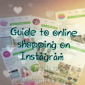 Guide to online shopping on Instagram